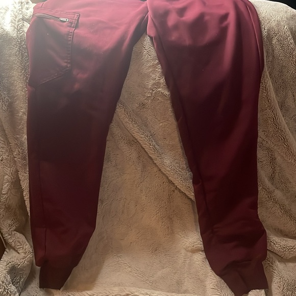 Burgundy Zamora Joggers - Picture 3 of 5